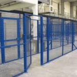 cloison grillagée industrielle